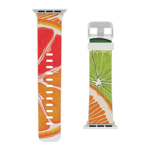 Citrus Fruit Apple Watch Band - Colorful and Fun Design