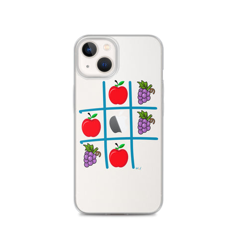 Tic Tac Toe Clear Case for iPhone®