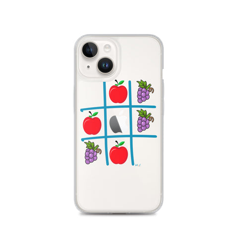 Tic Tac Toe Clear Case for iPhone®