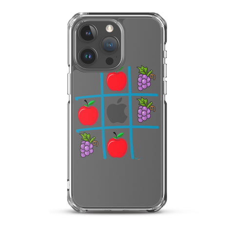 Tic Tac Toe Clear Case for iPhone®