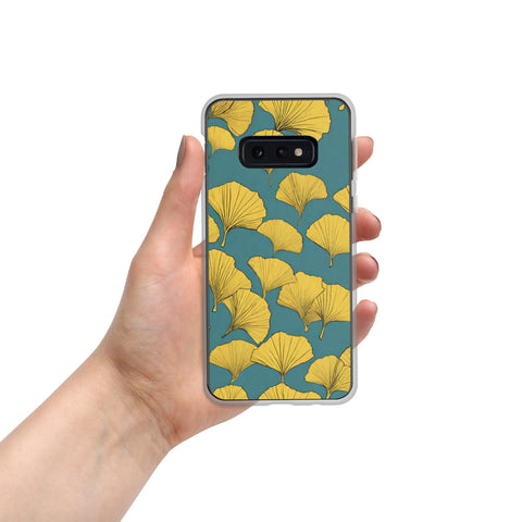Golden Ginkgo Clear Case for Samsung®