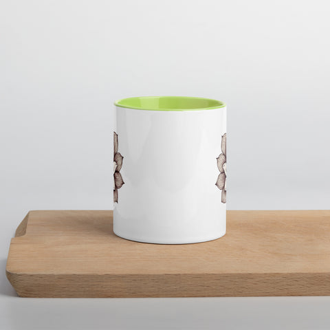 Lotus Mug with Color Inside