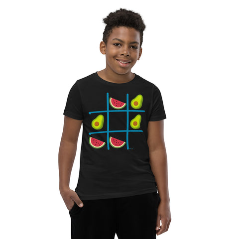Kids Tic Tac Toe Short Sleeve T-shirt